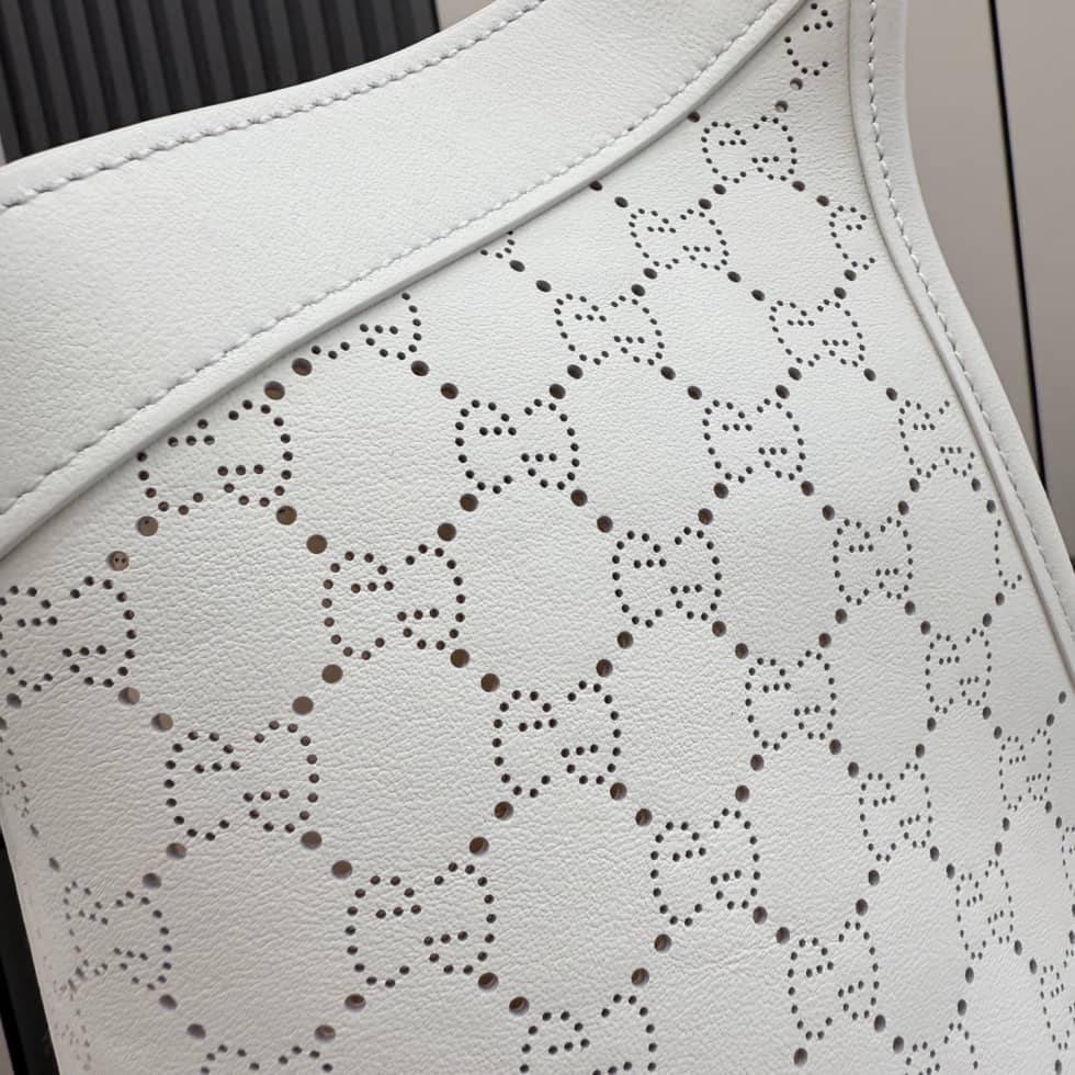 Gucci Tote Leather Large White Tote Bag 853971_6_154641 Gucci Tote Leather Large White Tote Bag 853971