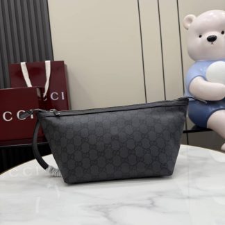 Gucci Essence Small Toiletry Case Black 875159
