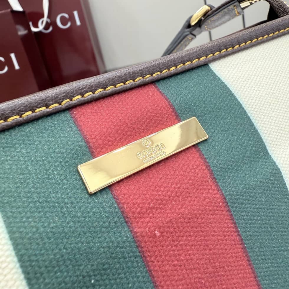 Gucci Small Ivory Canvas Web Pouch with Strap_4_154711 Gucci Small Ivory Canvas Web Pouch with Strap