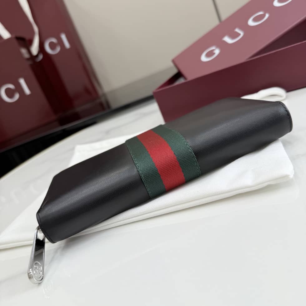 Gucci Leather Large Black Zip Wallet 867284_3_154801 Gucci Leather Large Black Zip Wallet 867284
