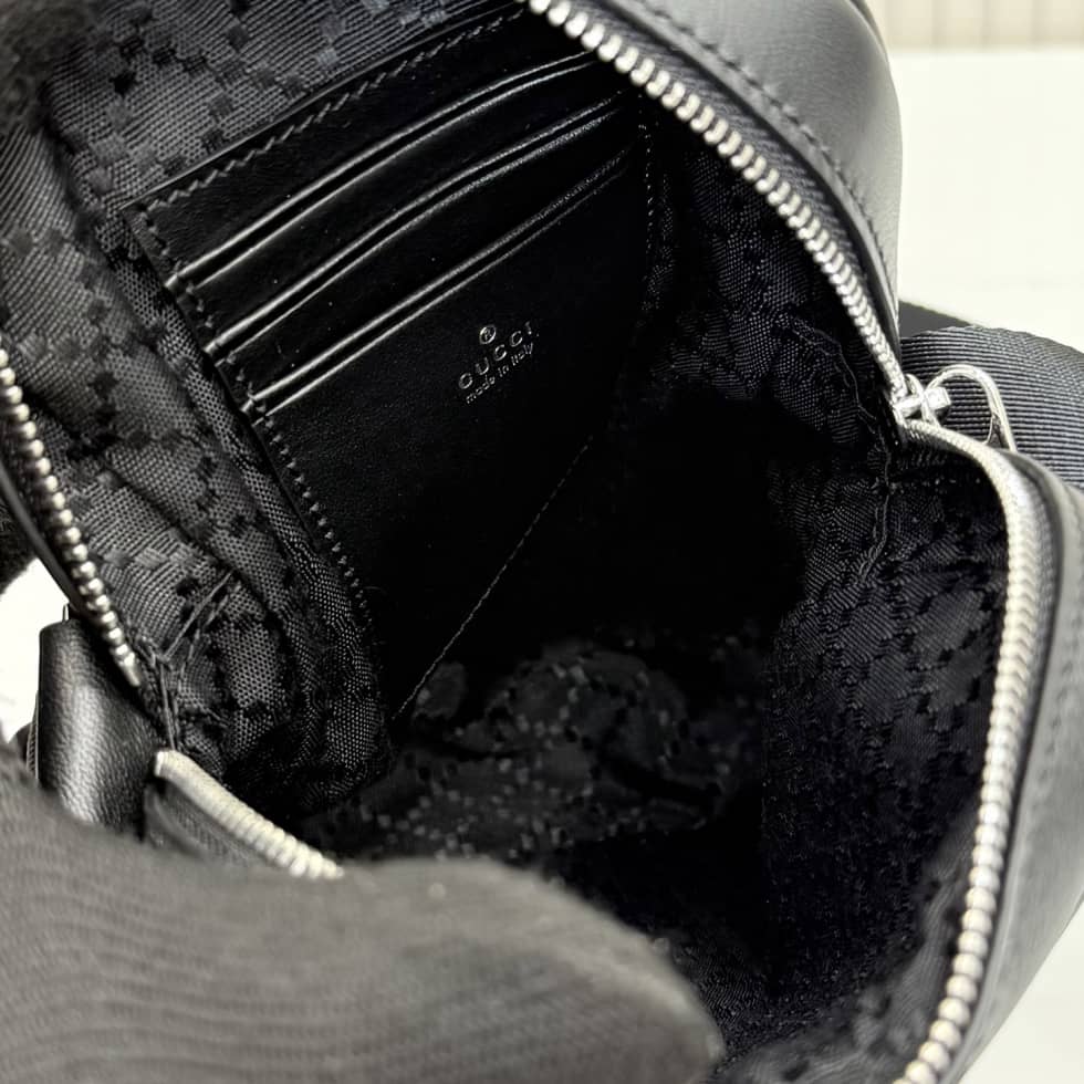 Gucci Leather Mini Crossbody Bag Black 876226_7_154841 Gucci Leather Mini Crossbody Bag Black 876226