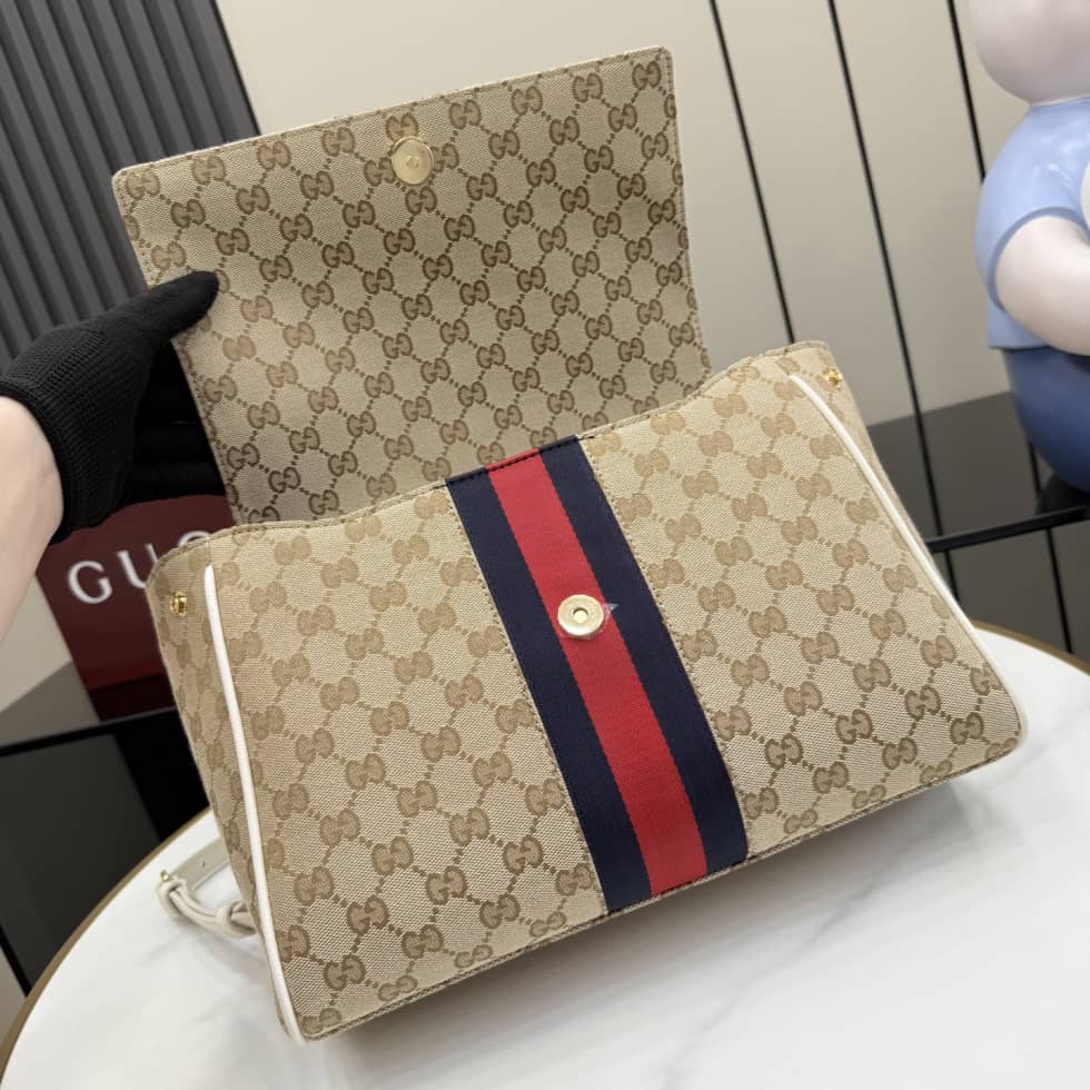 Gucci Paparazzo Medium Top Handle Shoulder Bag Beige White_6_154971 Gucci Paparazzo Medium Top Handle Shoulder Bag Beige White