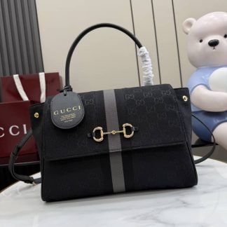 Gucci Paparazzo Medium Shoulder Bag 875018 Black