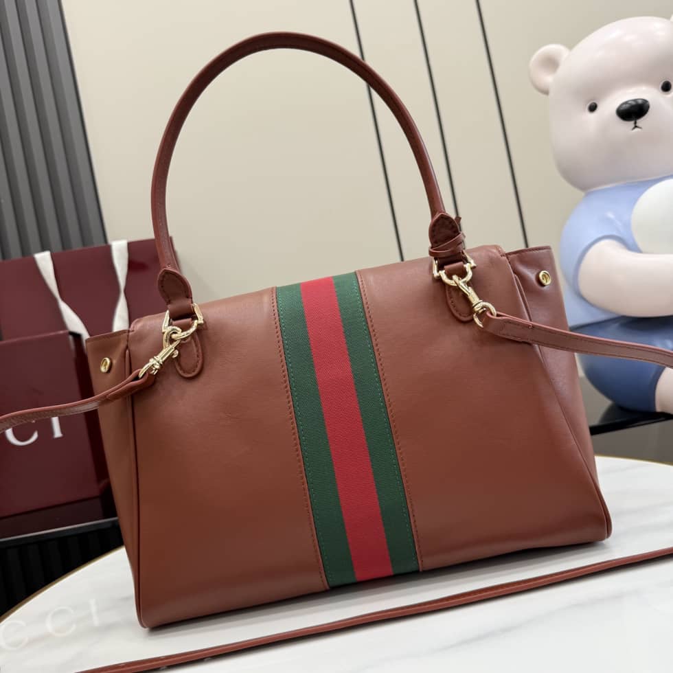 Gucci Paparazzo Medium Leather Shoulder Bag Brown_1_155051 Gucci Paparazzo Medium Leather Shoulder Bag Brown
