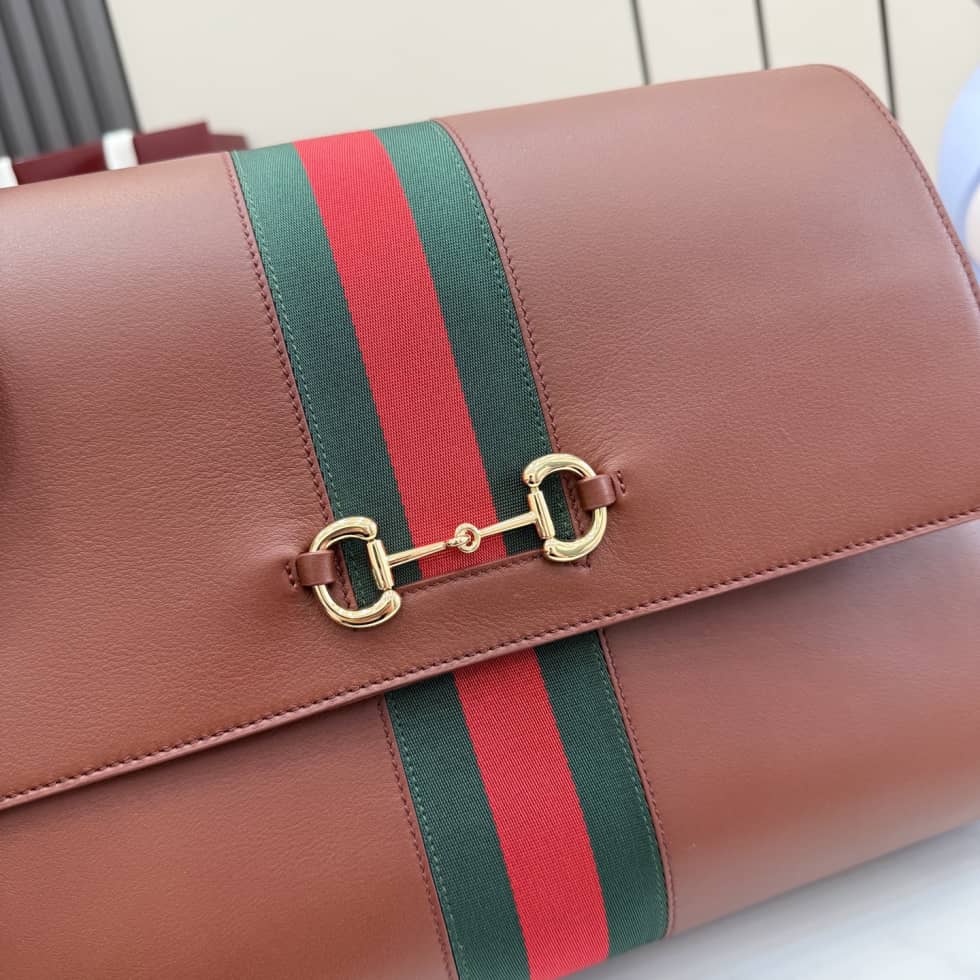 Gucci Paparazzo Large Leather Shoulder Bag Brown_4_155061 Gucci Paparazzo Large Leather Shoulder Bag Brown