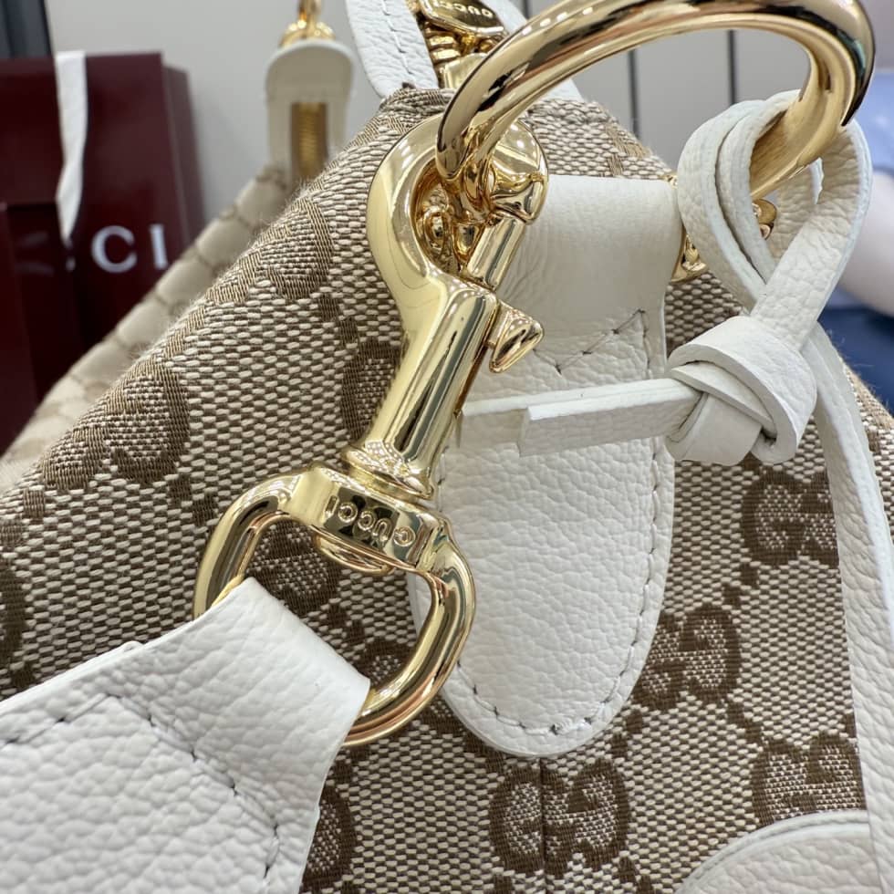 Gucci Brera Canvas Medium Crossbody Bag Beige_4_155121 Gucci Brera Canvas Medium Crossbody Bag Beige