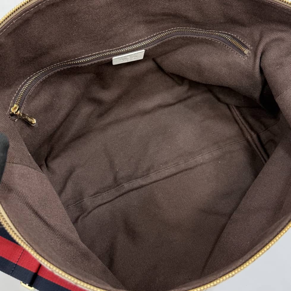 Gucci Brera Canvas Medium Crossbody Bag Beige_7_155121 Gucci Brera Canvas Medium Crossbody Bag Beige