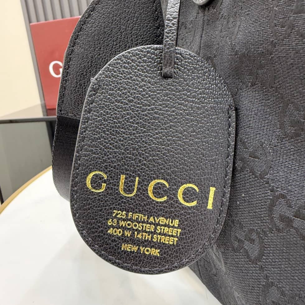 Gucci Brera Canvas Medium Crossbody Bag Black A00B4O_4_155141 Gucci Brera Canvas Medium Crossbody Bag Black A00B4O