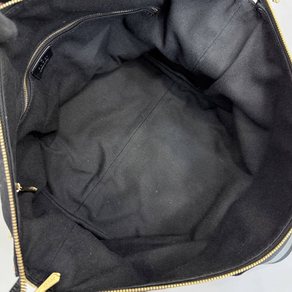 Gucci Brera Canvas Medium Crossbody Bag Black A00B4O_7_155141 Gucci Brera Canvas Medium Crossbody Bag Black A00B4O