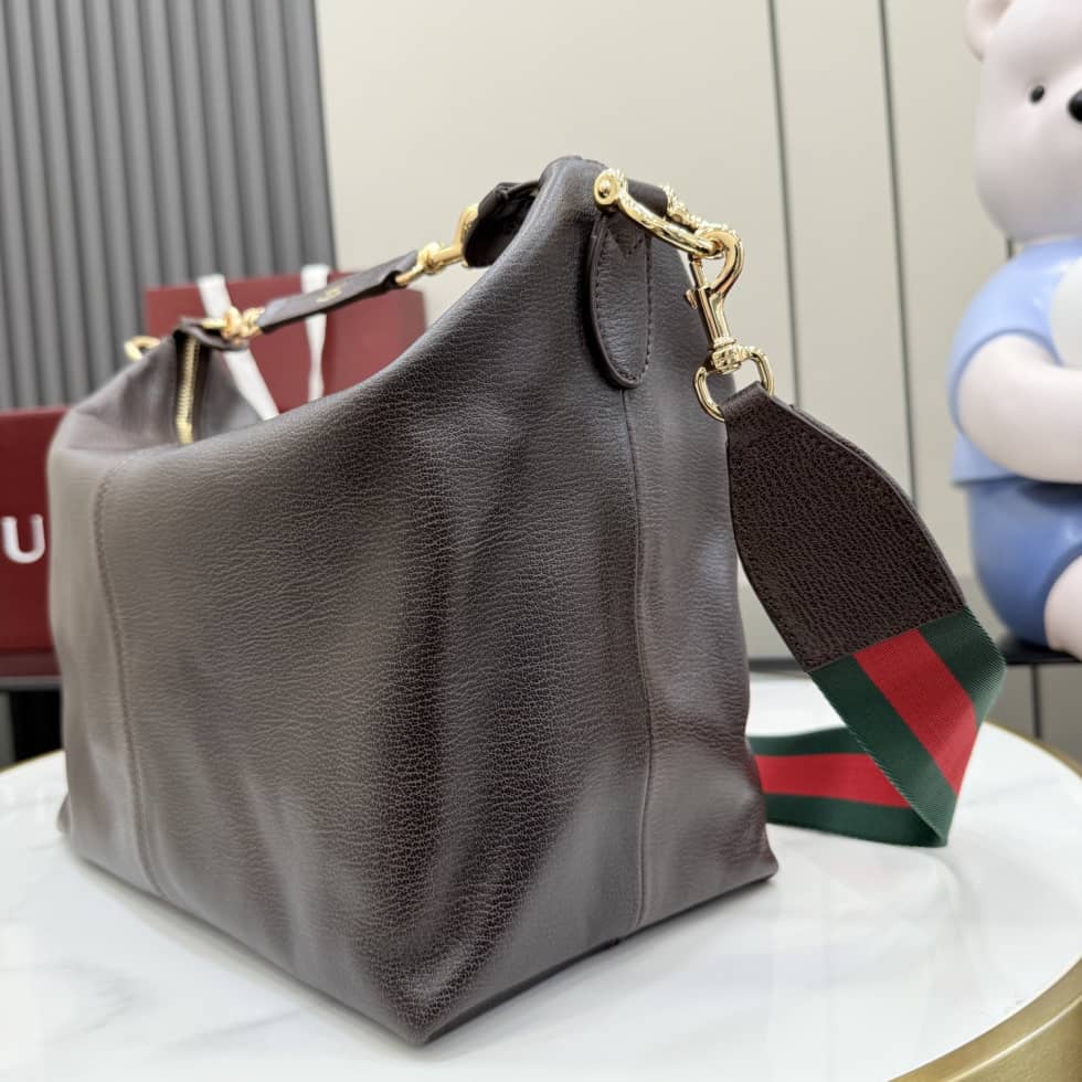 Gucci Brera Leather Medium Crossbody Bag Brown_2_155181 Gucci Brera Leather Medium Crossbody Bag Brown