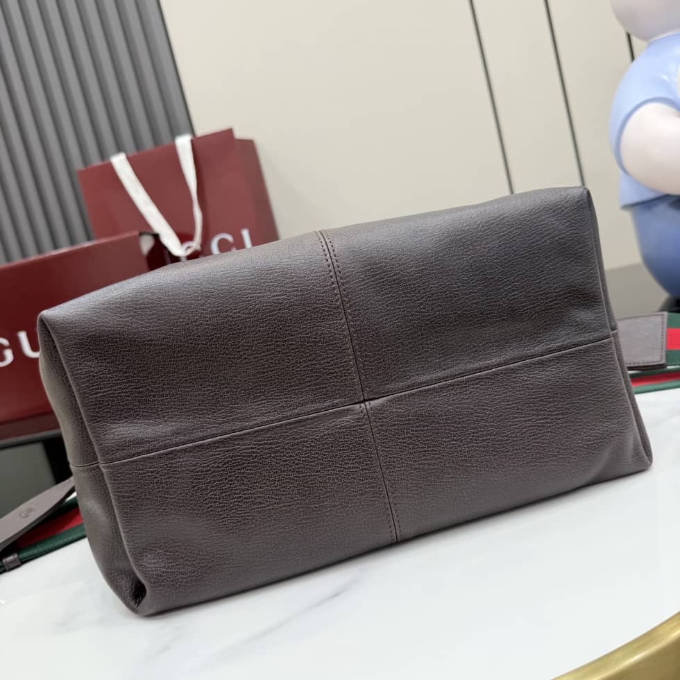 Gucci Brera Leather Medium Crossbody Bag Brown_3_155181 Gucci Brera Leather Medium Crossbody Bag Brown