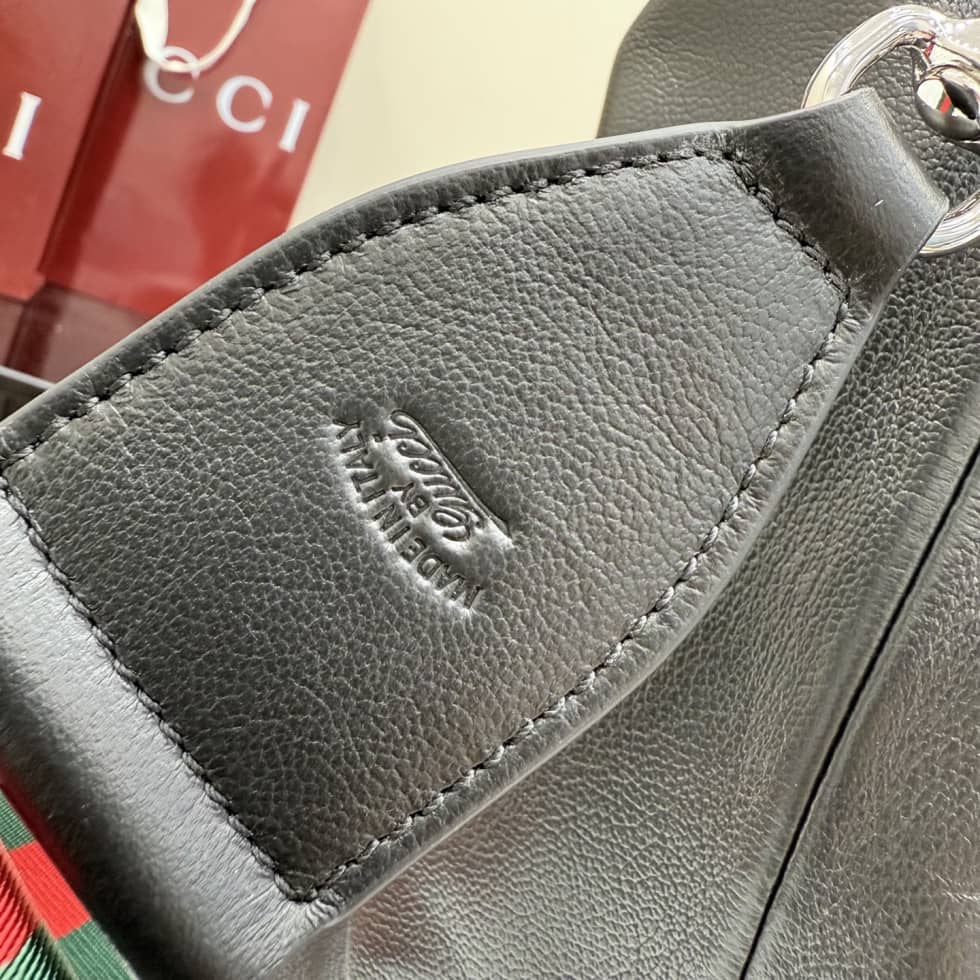 Gucci Brera Leather Medium Crossbody Bag Black_8_155191 Gucci Brera Leather Medium Crossbody Bag Black