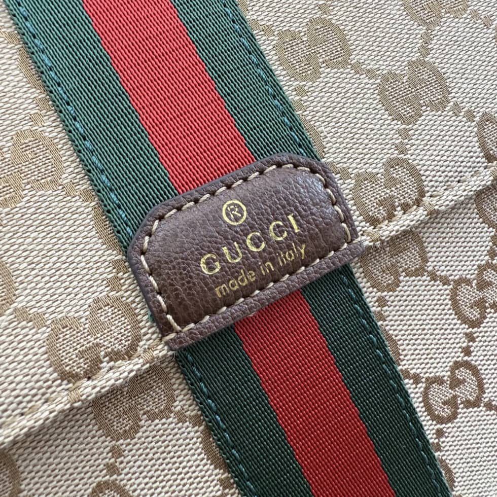 Gucci Medium Canvas GG Pouch Beige 875697_5_155211 Gucci Medium Canvas GG Pouch Beige 875697