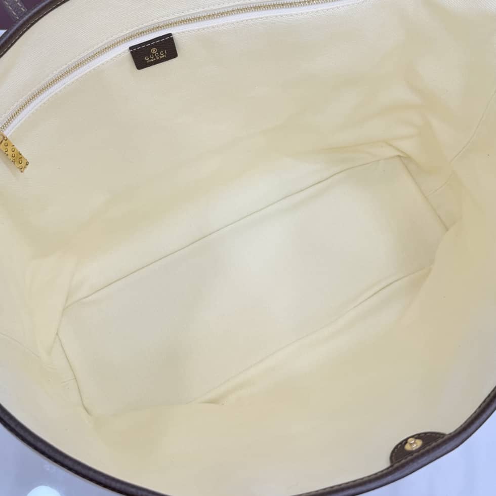Gucci Tribeca Canvas Large Tote Bag Ivory A0034D_7_155241 Gucci Tribeca Canvas Large Tote Bag Ivory A0034D