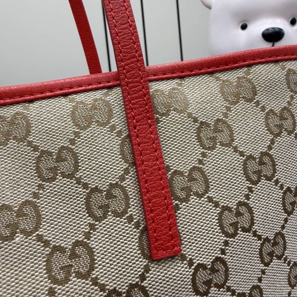 Gucci Tribeca Canvas Large Beige Tote Bag A0034D_3_155261 Gucci Tribeca Canvas Large Beige Tote Bag A0034D