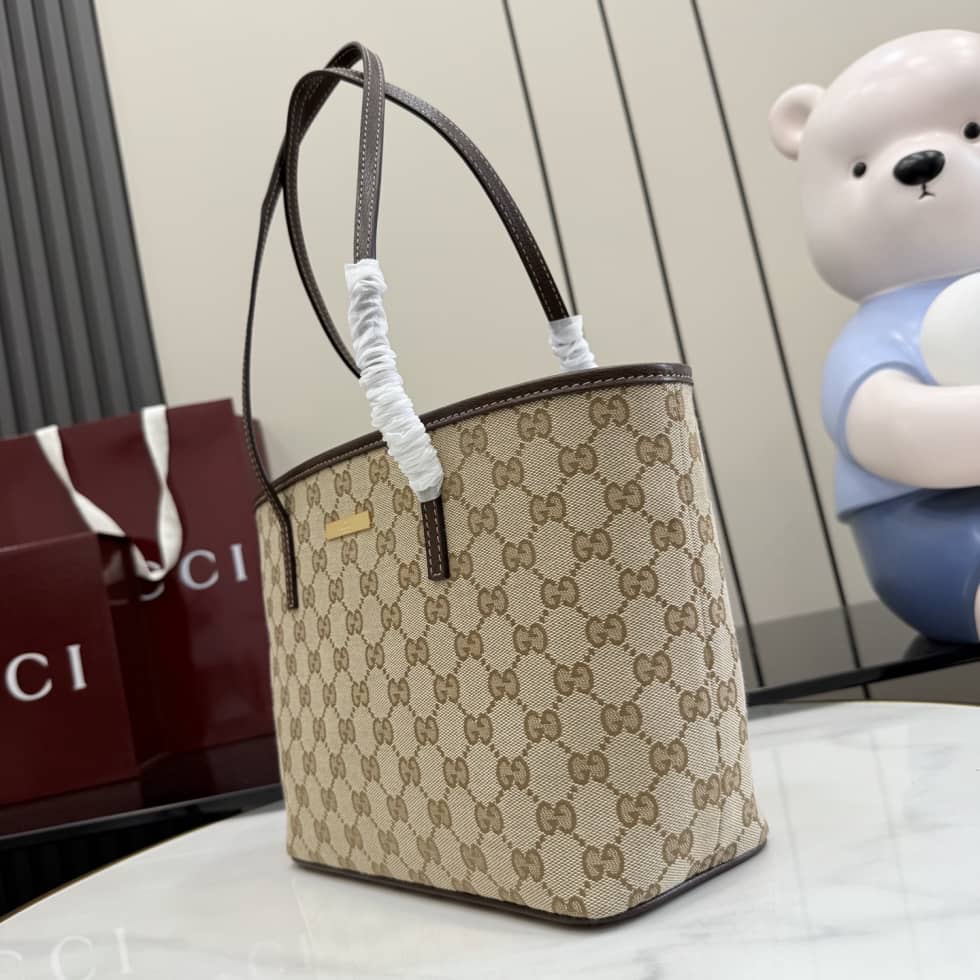 Gucci Tribeca Canvas Small Beige Tote Bag 875236_2_155271 Gucci Tribeca Canvas Small Beige Tote Bag 875236
