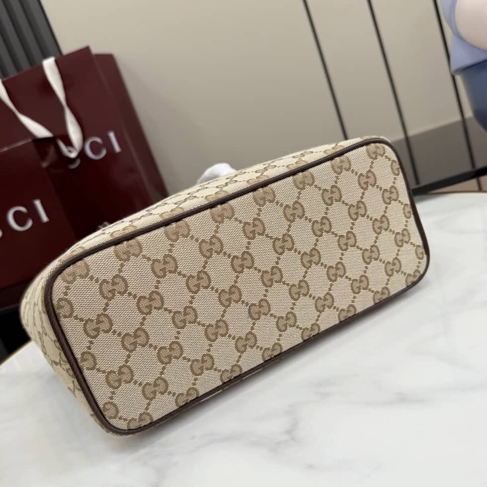 Gucci Tribeca Canvas Small Beige Tote Bag 875236_3_155271 Gucci Tribeca Canvas Small Beige Tote Bag 875236