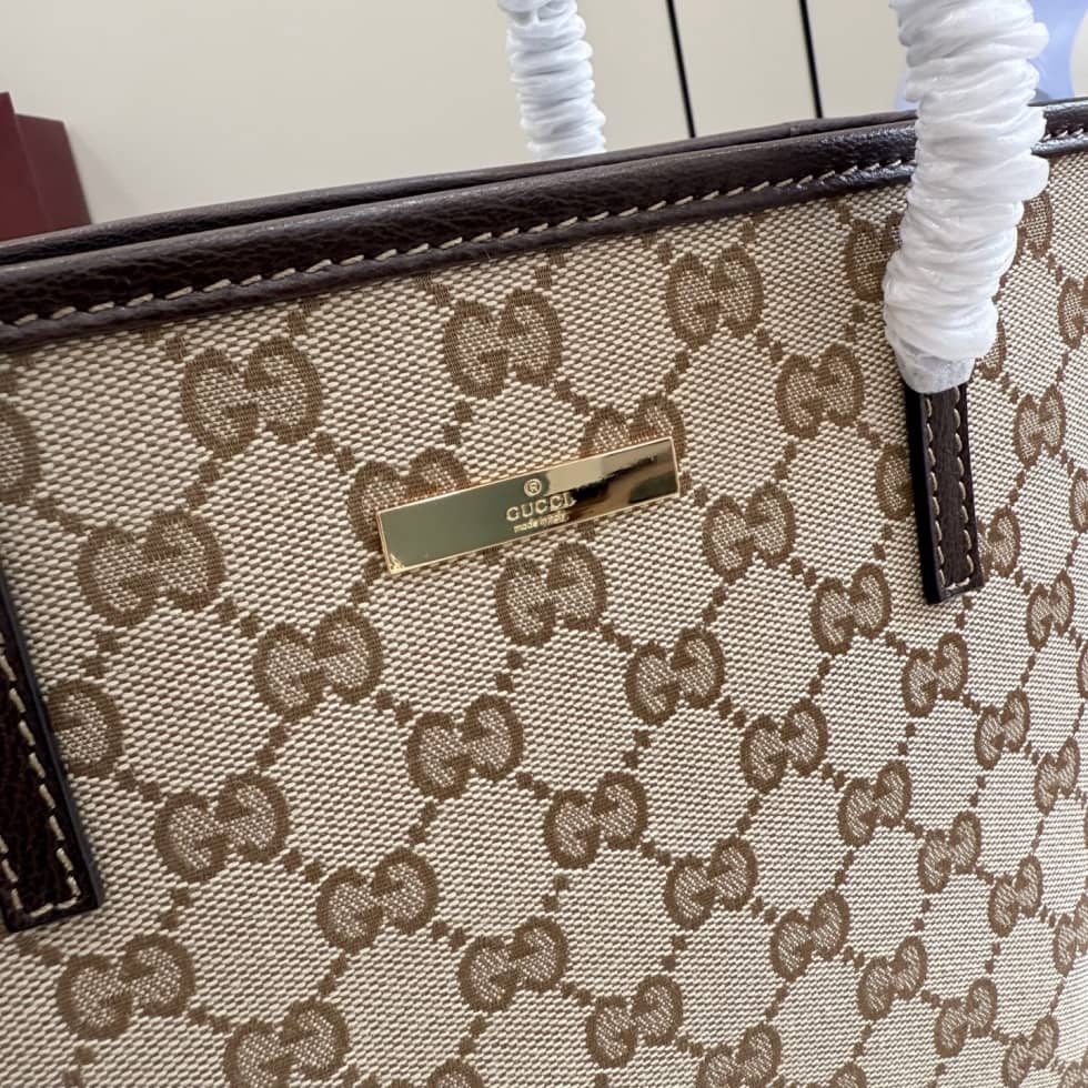 Gucci Tribeca Canvas Small Beige Tote Bag 875236_5_155271 Gucci Tribeca Canvas Small Beige Tote Bag 875236