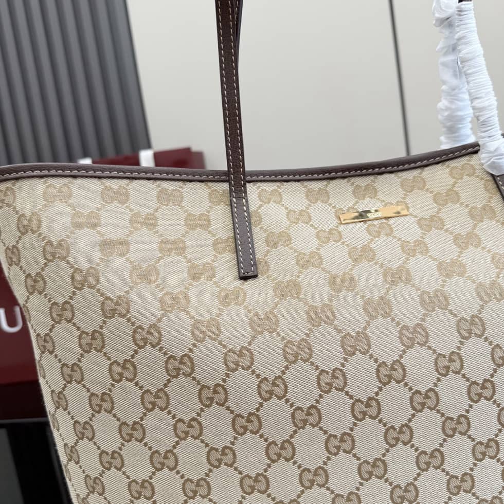 Gucci Tribeca Canvas Large Beige Tote Bag 874745_5_155281 Gucci Tribeca Canvas Large Beige Tote Bag 874745