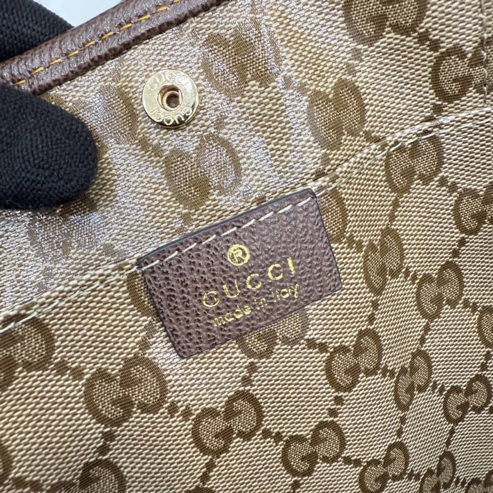 Gucci Tribeca Coated Canvas Small Beige Tote_5_155291 Gucci Tribeca Coated Canvas Small Beige Tote