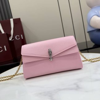 Gucci Dionysus Leather Small Pink Shoulder Bag