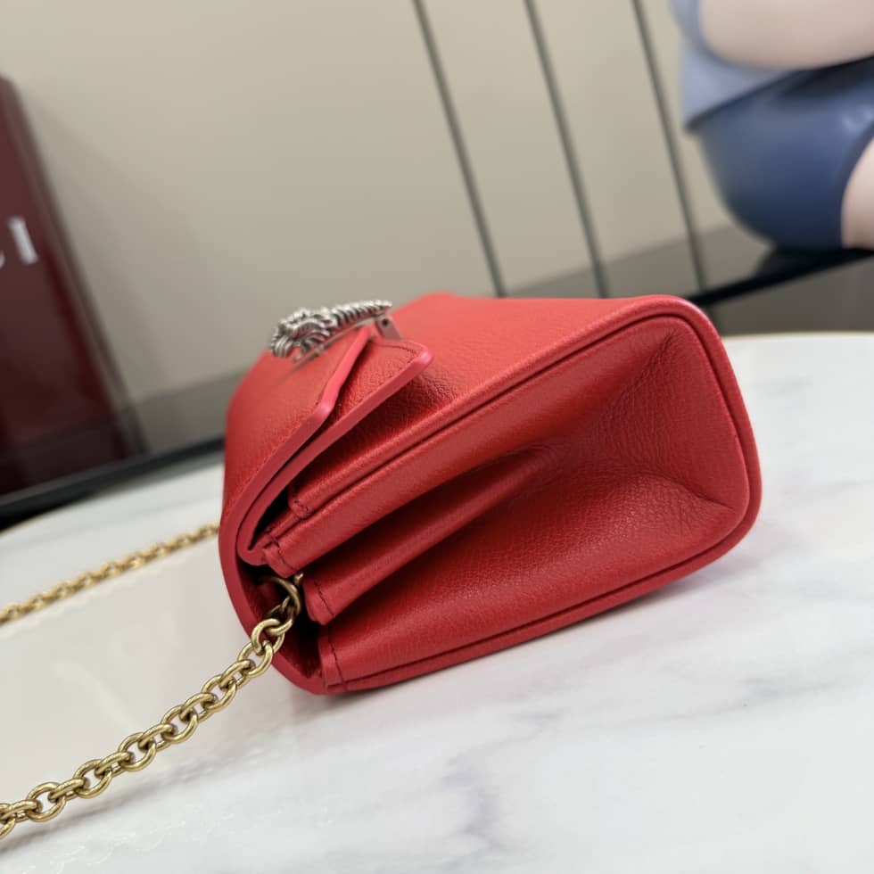 Gucci Dionysus Leather Small Red Shoulder Bag_3_155361 Gucci Dionysus Leather Small Red Shoulder Bag