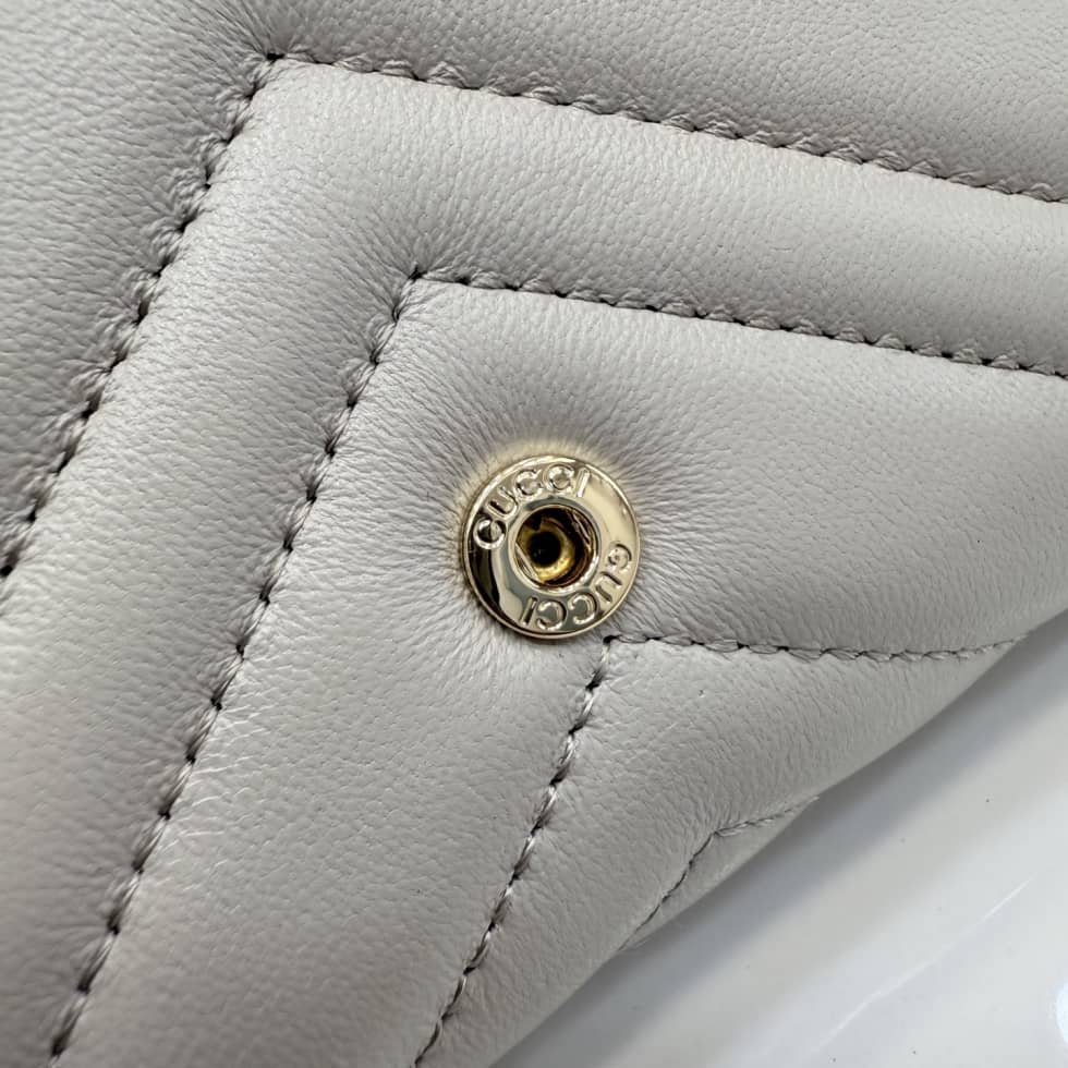 Gucci Marmont Leather Continental Wallet Light Gray_4_155401 Gucci Marmont Leather Continental Wallet Light Gray