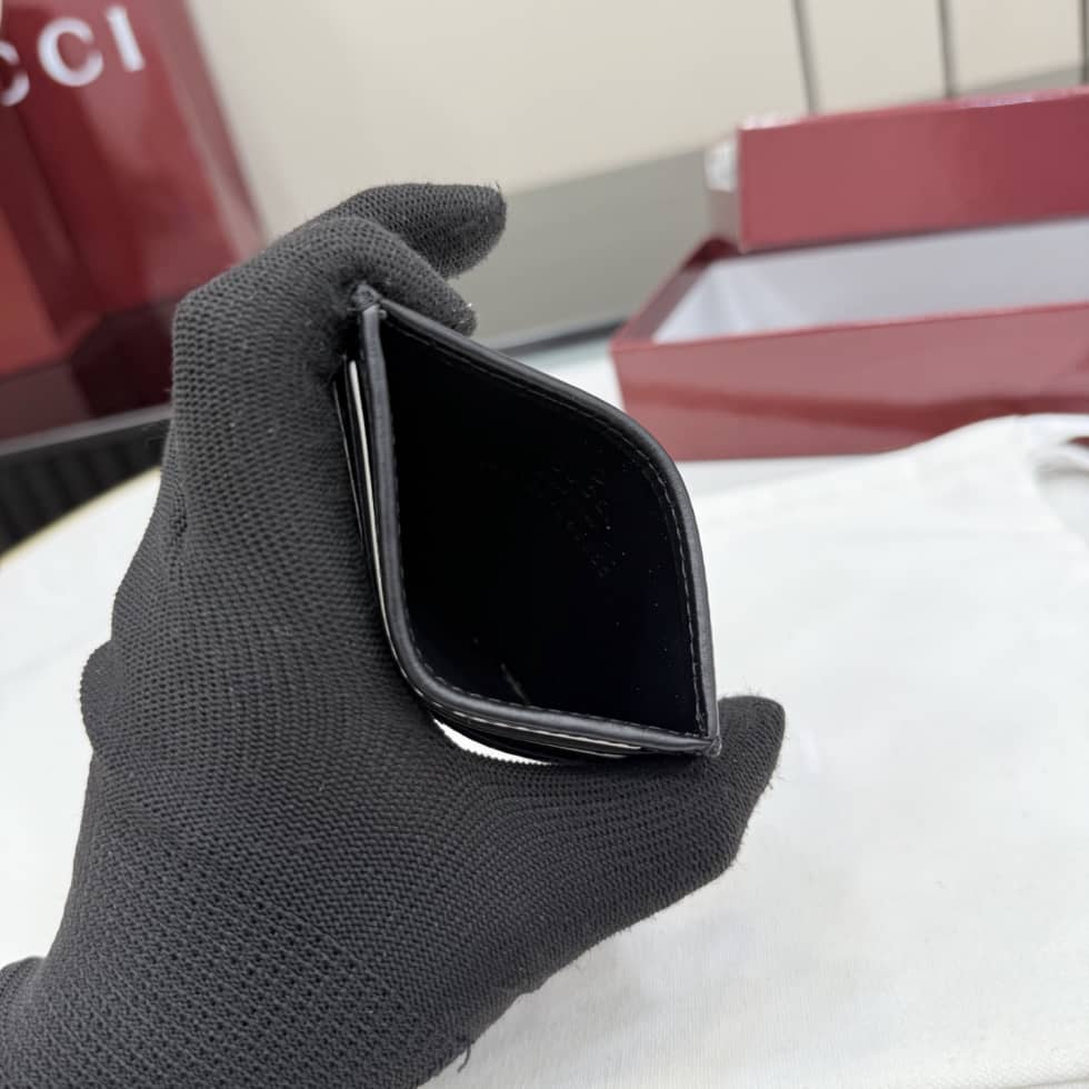 Gucci Marmont Leather Card Case 443127 Black_8_155501 Gucci Marmont Leather Card Case 443127 Black