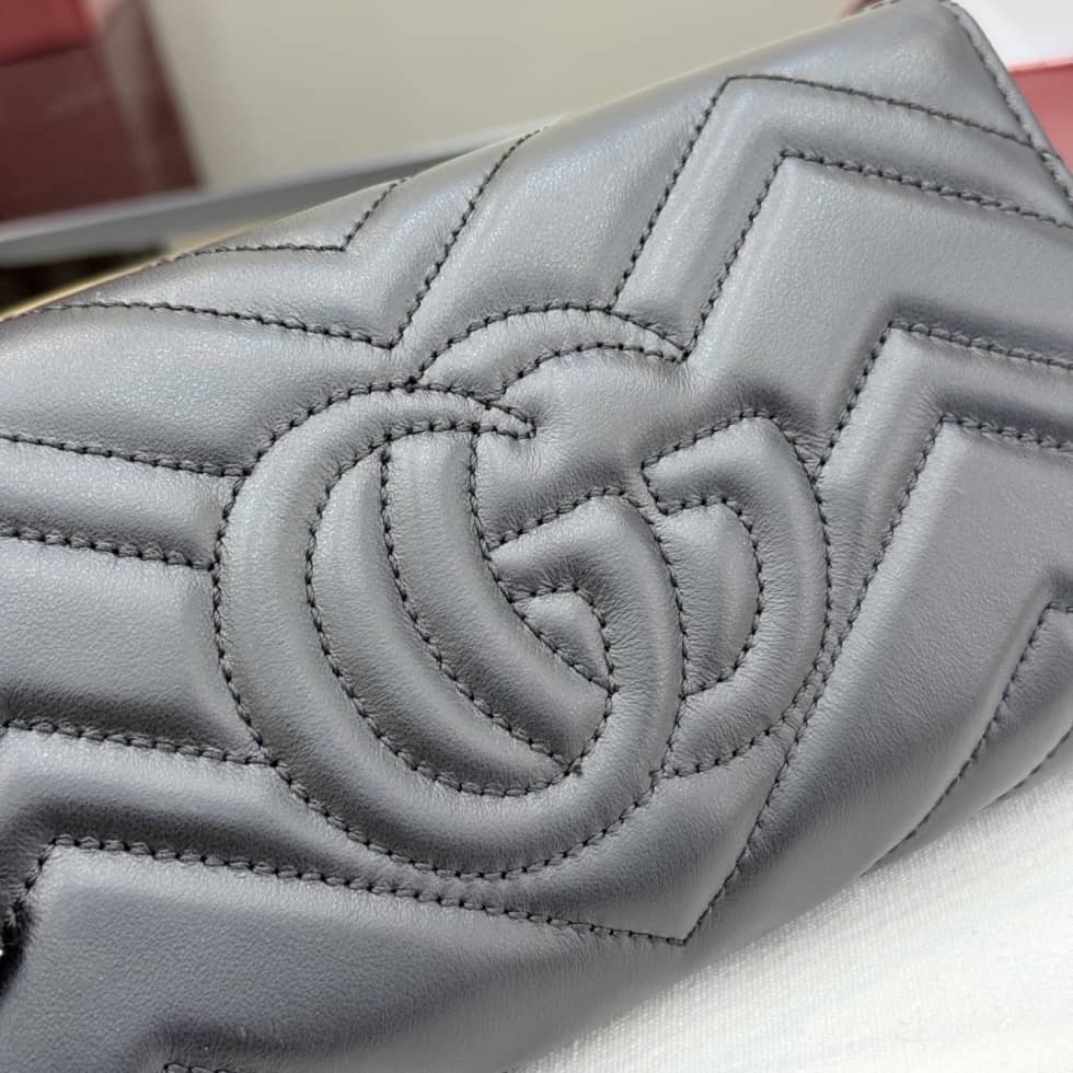 Gucci Marmont Leather Black Continental Wallet_5_155581 Gucci Marmont Leather Black Continental Wallet