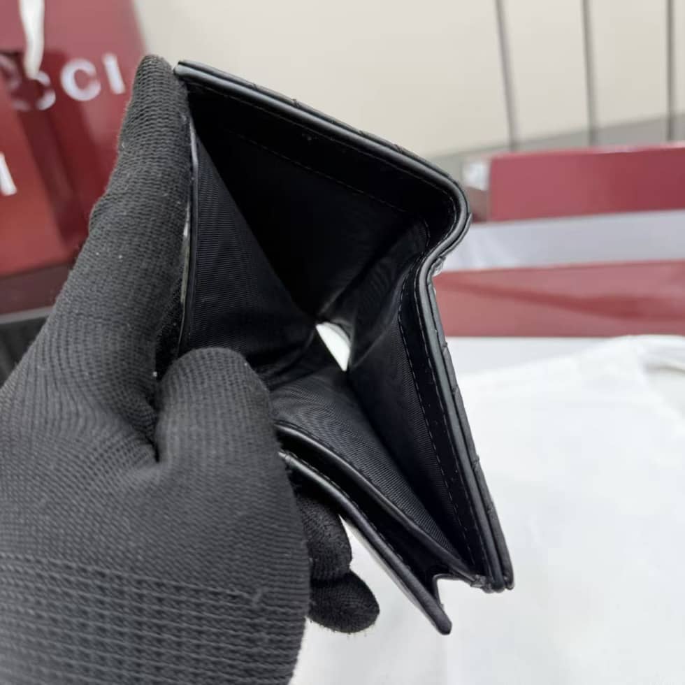 Gucci Marmont Leather Black Logo Wallet 466492_7_155611 Gucci Marmont Leather Black Logo Wallet 466492