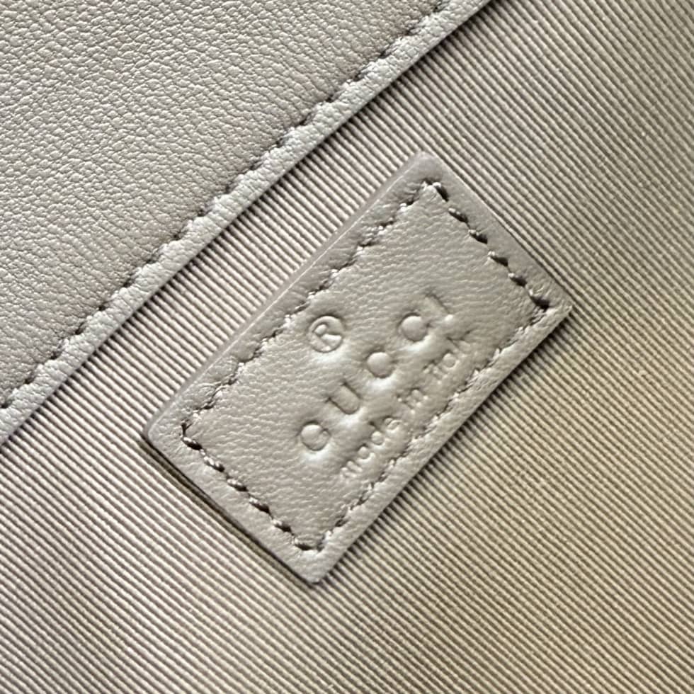 Gucci Marmont Leather Mini Gray Shoulder Bag_8_155651 Gucci Marmont Leather Mini Gray Shoulder Bag