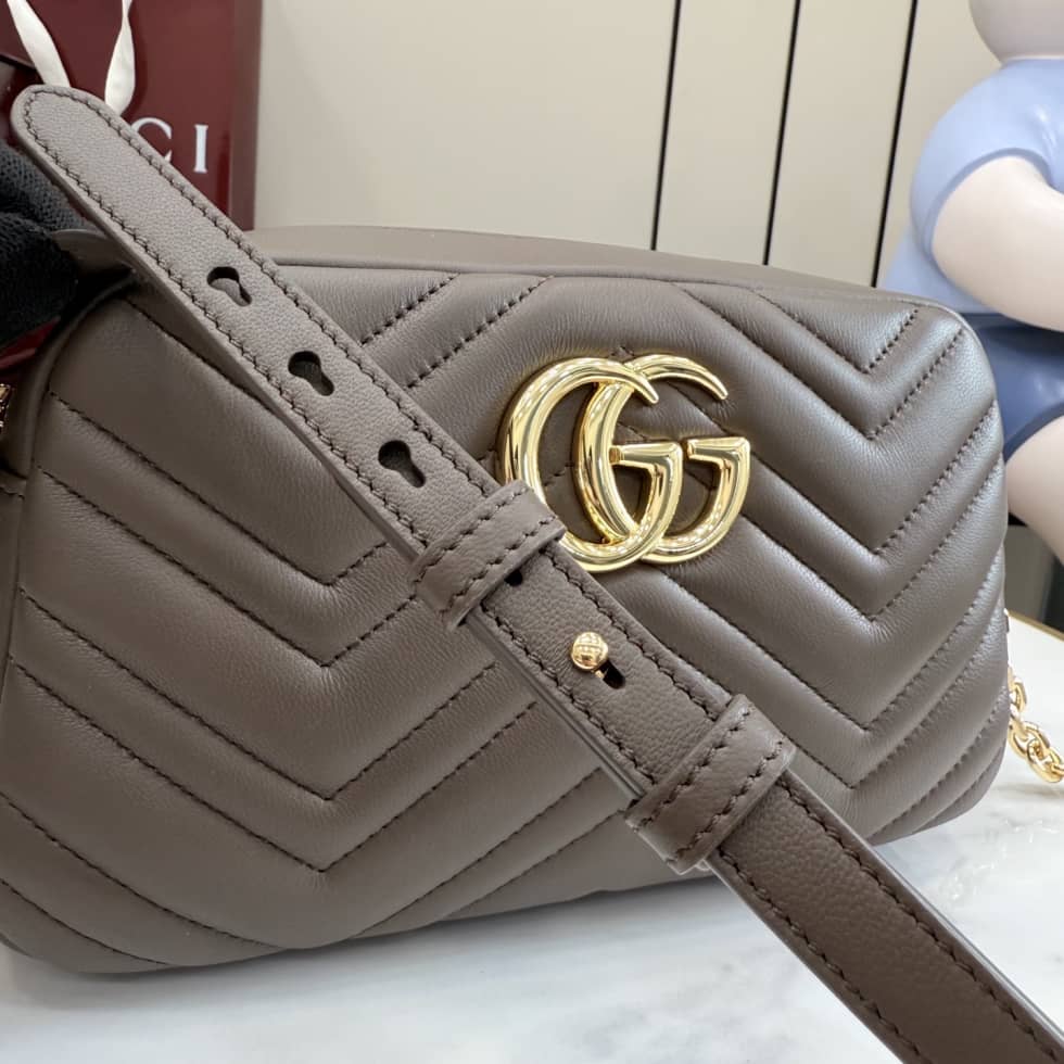 Gucci Marmont Leather Small Gray Camera Bag_4_155681 Gucci Marmont Leather Small Gray Camera Bag
