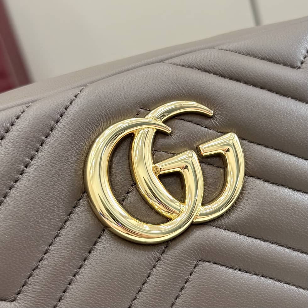 Gucci Marmont Leather Small Gray Camera Bag_5_155681 Gucci Marmont Leather Small Gray Camera Bag