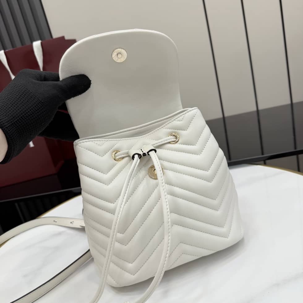 Gucci Marmont Lambskin Mini White Backpack_6_155781 Gucci Marmont Lambskin Mini White Backpack