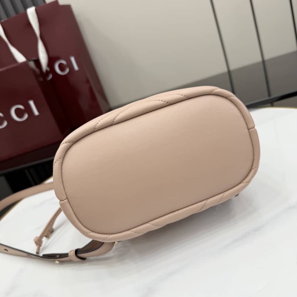 Gucci Marmont Lambskin Mini Pink Backpack_3_155791 Gucci Marmont Lambskin Mini Pink Backpack
