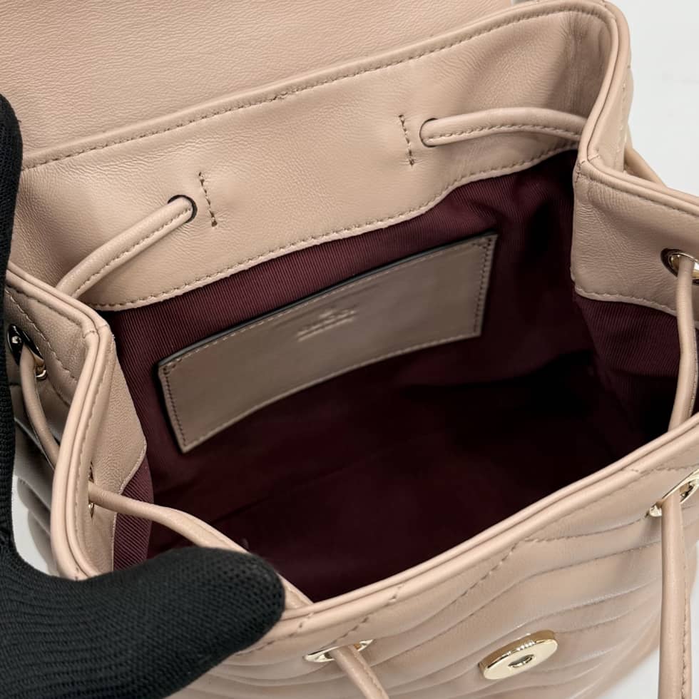 Gucci Marmont Lambskin Mini Pink Backpack_7_155791 Gucci Marmont Lambskin Mini Pink Backpack