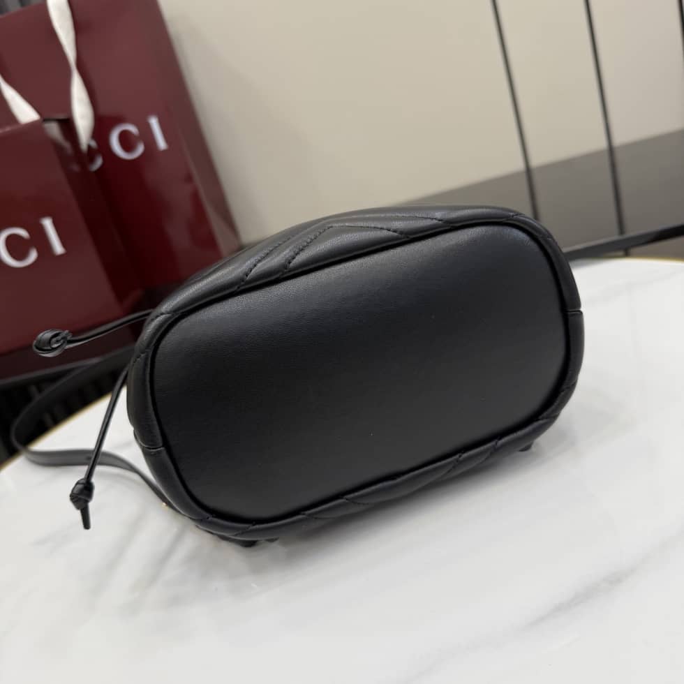 Gucci Marmont Lambskin Mini Black Backpack_3_155811 Gucci Marmont Lambskin Mini Black Backpack
