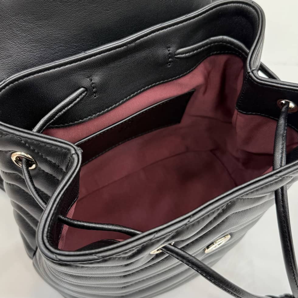 Gucci Marmont Lambskin Mini Black Backpack_7_155811 Gucci Marmont Lambskin Mini Black Backpack