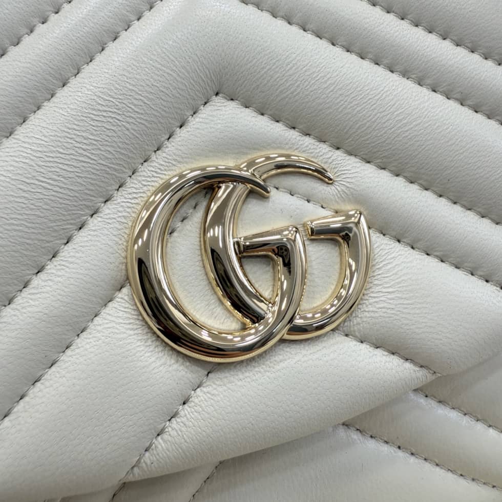 Gucci Marmont Leather Small White Backpack_4_155821 Gucci Marmont Leather Small White Backpack