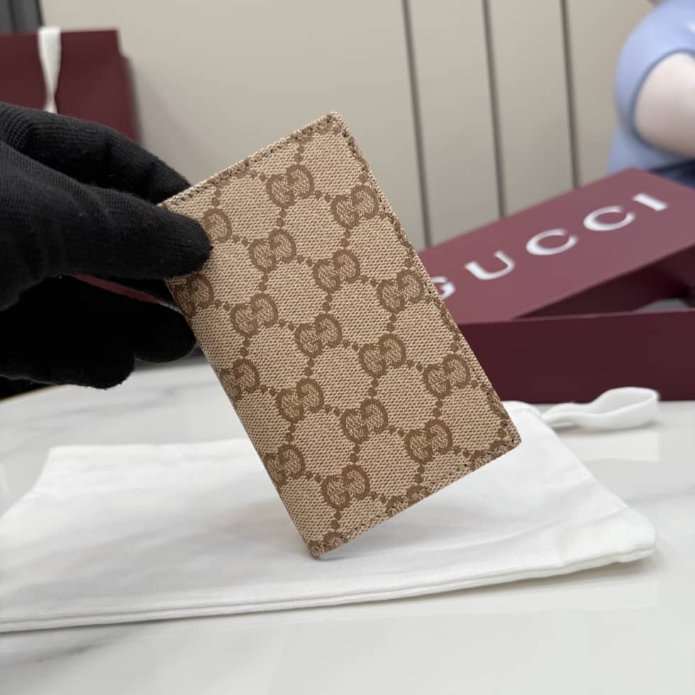 Gucci Essence Classic Card Case Beige 876421_4_156001 Gucci Essence Classic Card Case Beige 876421