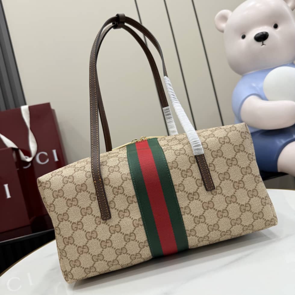 Gucci Melrose Medium Boston Bag Sand Brown 875228_1_156061 Gucci Melrose Medium Boston Bag Sand Brown 875228