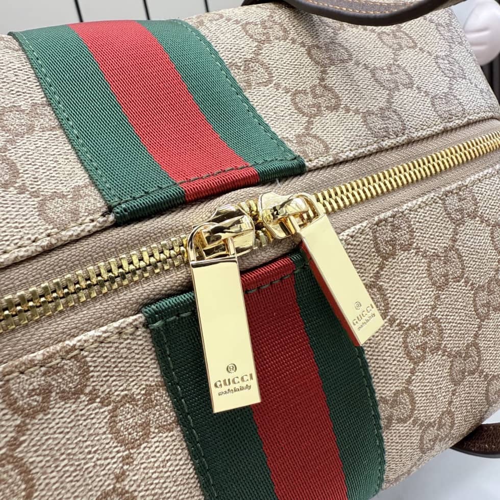 Gucci Melrose Medium Boston Bag Sand Brown 875228_6_156061 Gucci Melrose Medium Boston Bag Sand Brown 875228