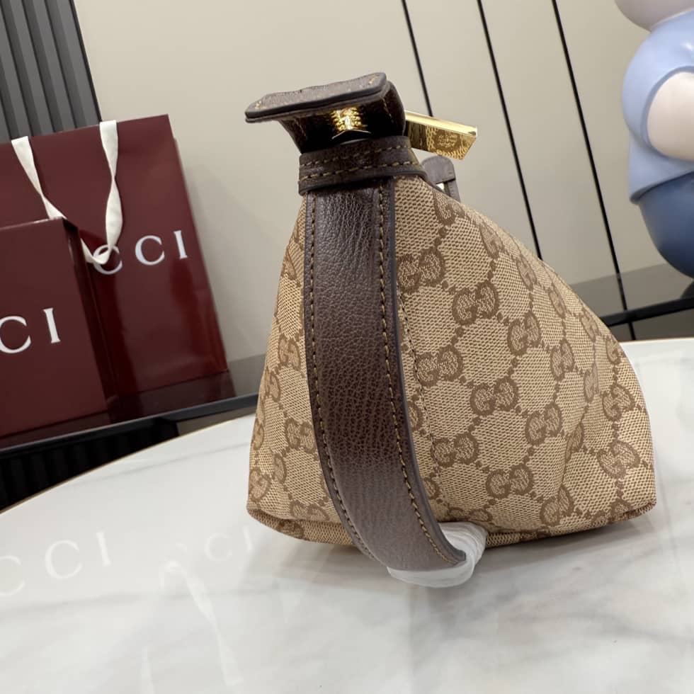 Gucci Small GG Toiletry Case with Web Sand Brown_5_156071 Gucci Small GG Toiletry Case with Web Sand Brown
