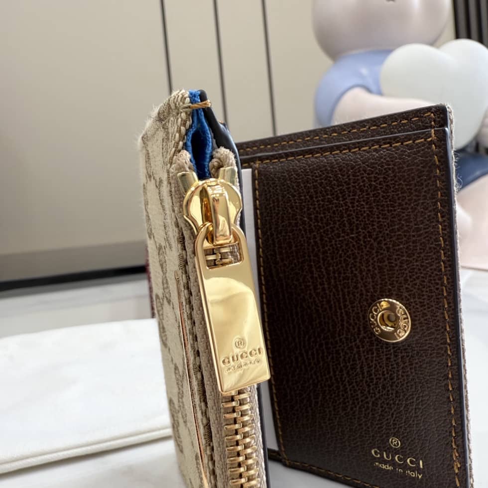 Gucci Logo Plaque Small Wallet Sand Brown_6_156141 Gucci Logo Plaque Small Wallet Sand Brown
