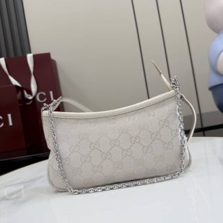 Gucci Gossip Small Ivory Shoulder Bag 875847