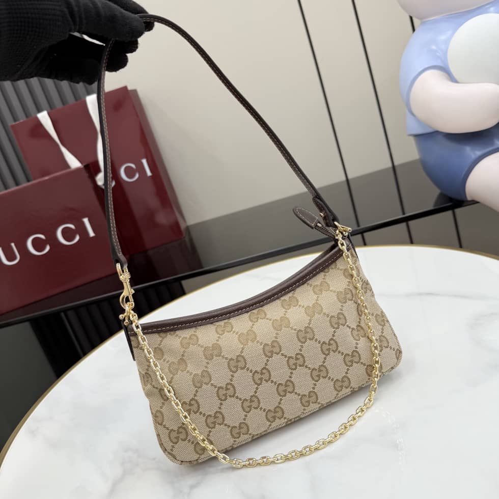 Gucci Gossip Small Shoulder Bag Sand Brown 875847_3_156211 Gucci Gossip Small Shoulder Bag Sand Brown 875847