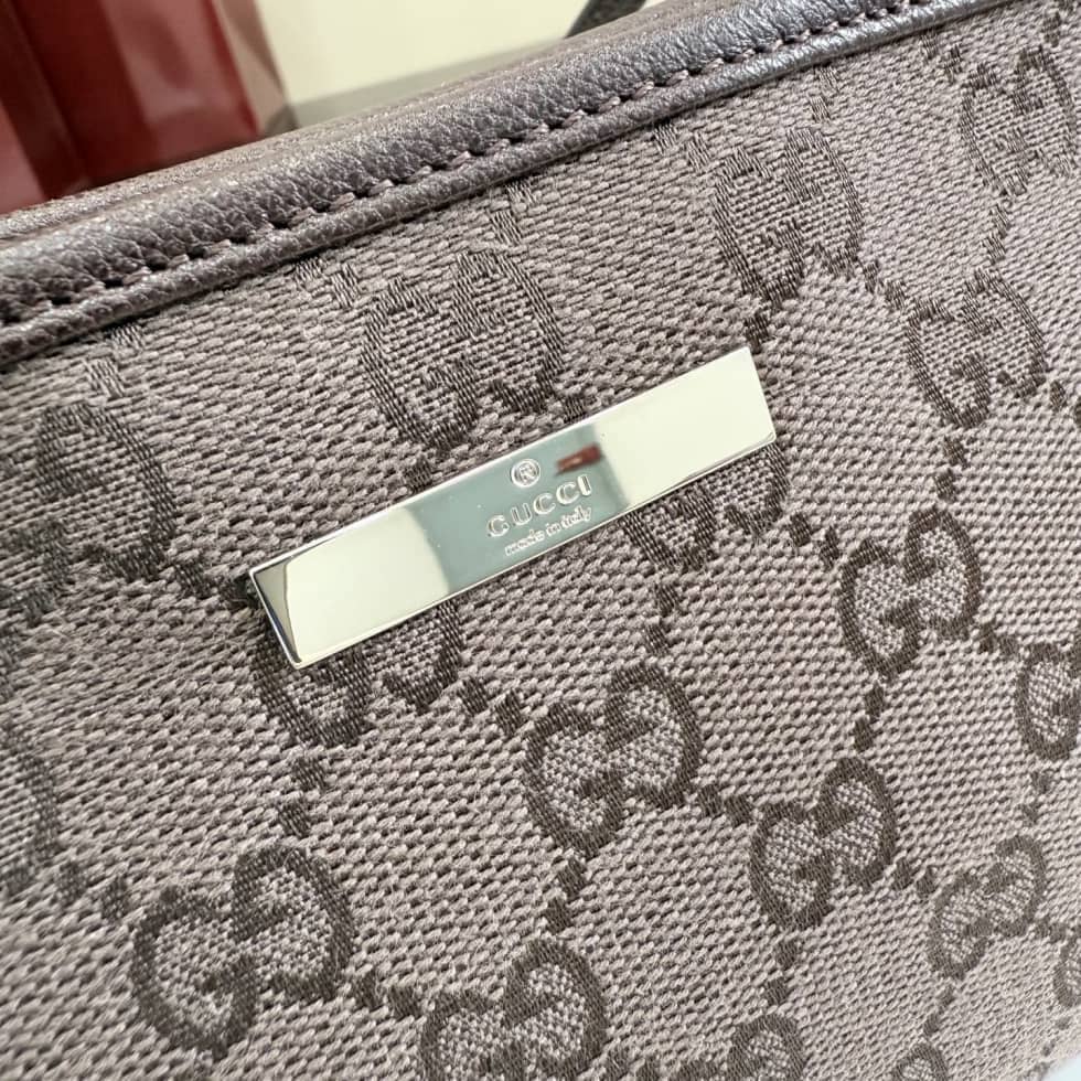 Gucci Small Pouch With Strap Dark Brown A0014P_5_156231 Gucci Small Pouch With Strap Dark Brown A0014P
