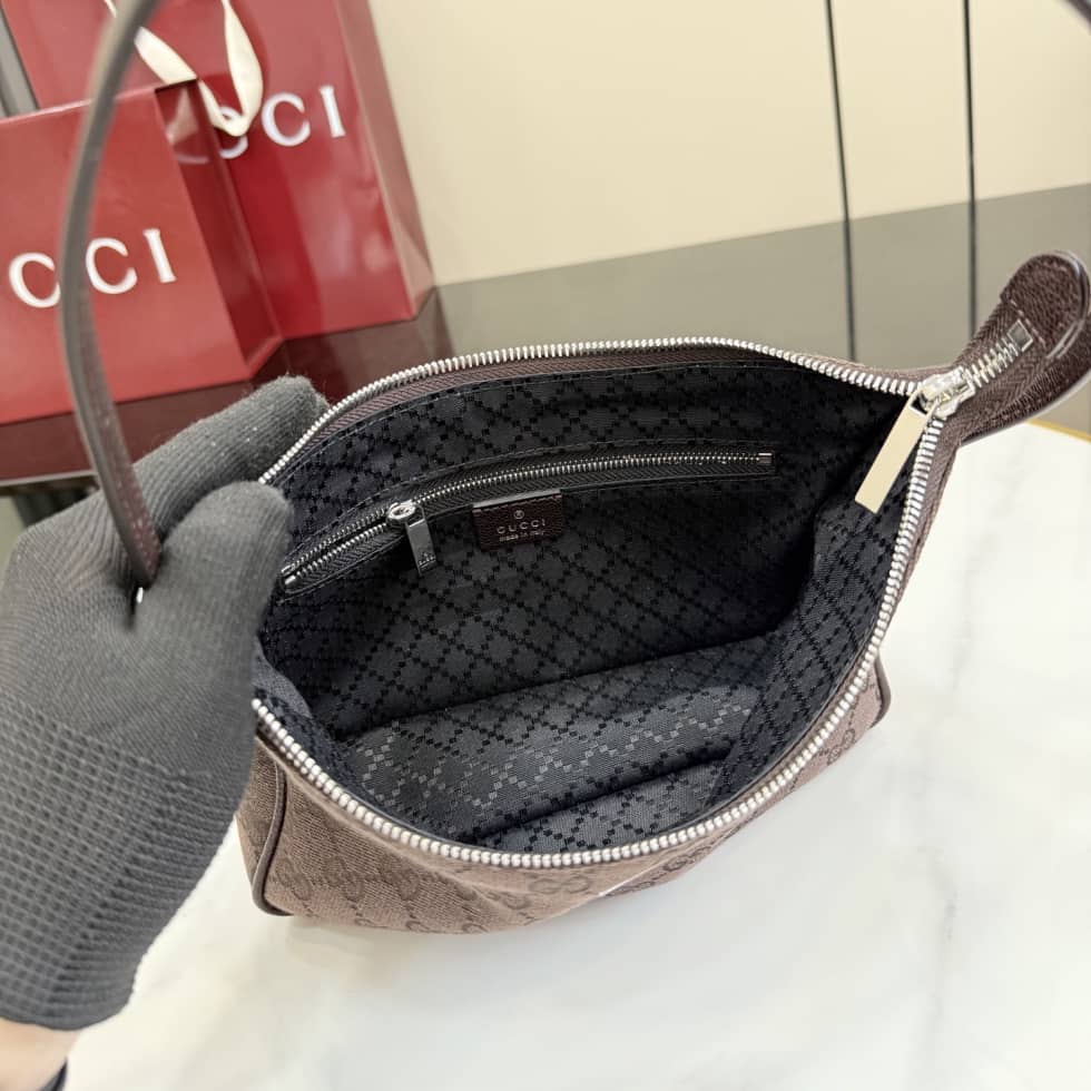 Gucci Lady Lunetta Small Shoulder Bag Dark Brown_7_156251 Gucci Lady Lunetta Small Shoulder Bag Dark Brown