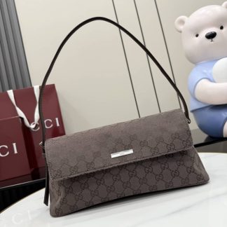 Gucci Madison Medium Shoulder Bag Dark Brown