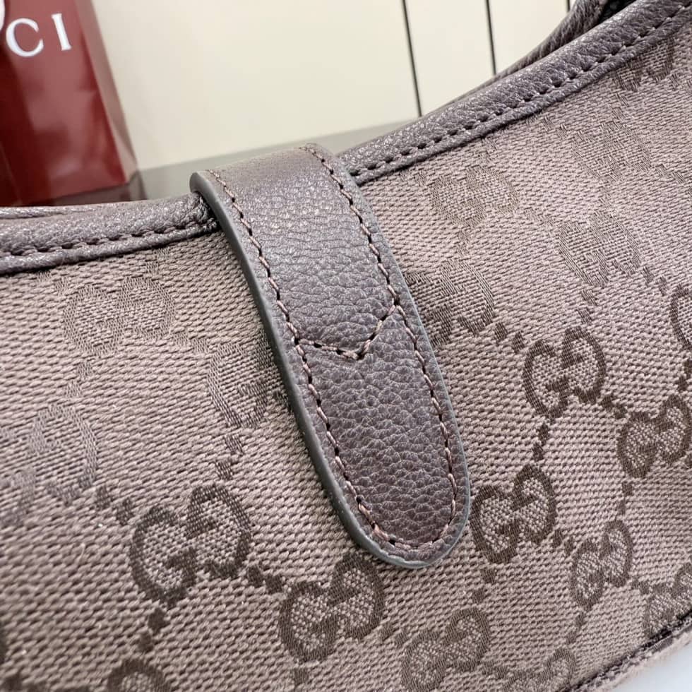 Gucci Jackie Slim Medium Shoulder Bag Dark Brown_4_156291 Gucci Jackie Slim Medium Shoulder Bag Dark Brown